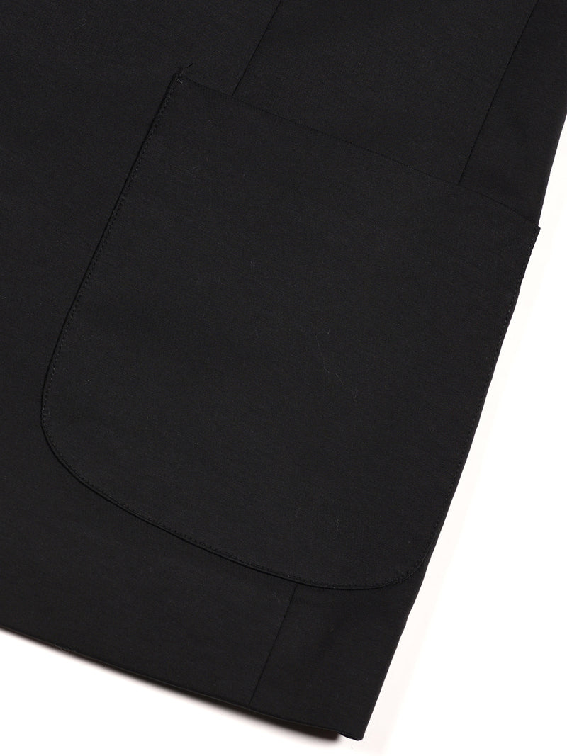 Thomas Scott Men Black Slim Fit Notched Lapel Collar Single-Breasted Blazer