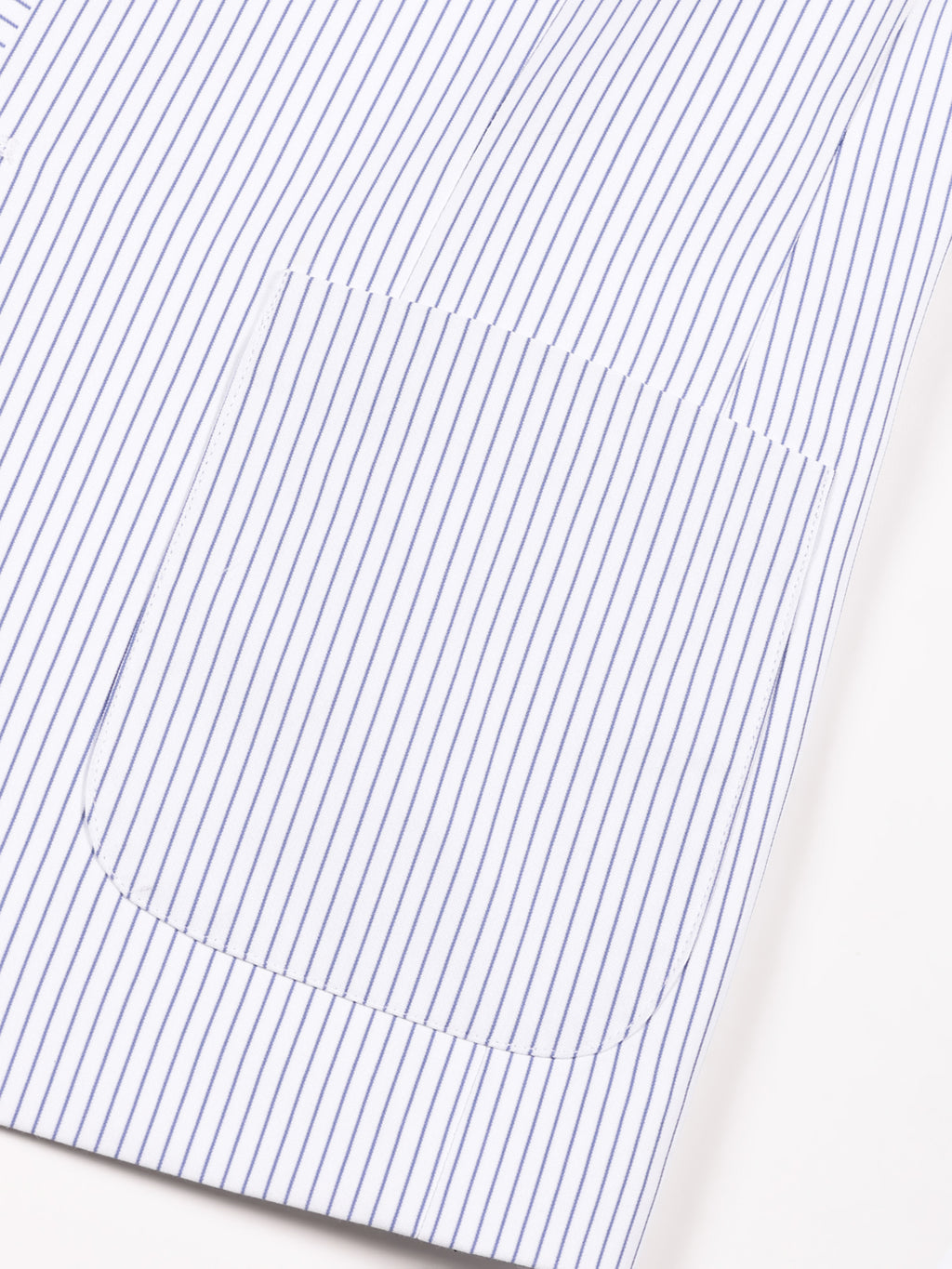 Thomas Scott Men White2 Slim Fit Striped Notched Lapel Collar Single-Breasted Blazer