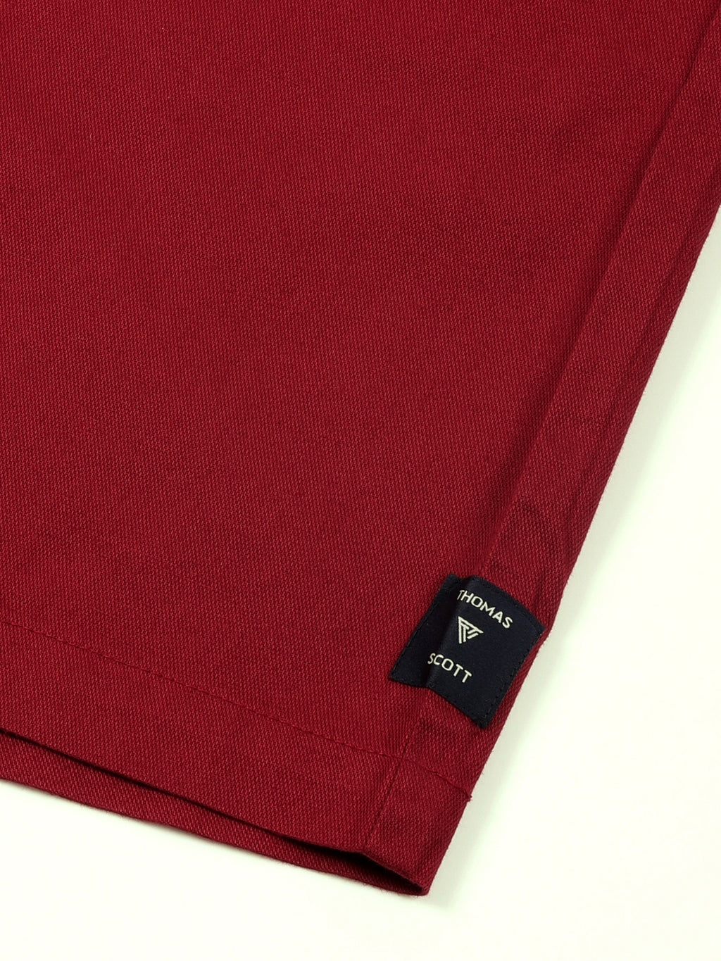 Thomas Scott Men Red Mid-Rise Regular Fit Cotton Woven Boxer Shorts