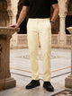 Thomas Scott Men Beige Smart Straight Fit Mid-Rise Solid 6-Pocket Design Woven Cargo Trouser