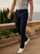 Thomas Scott Men Navy Cricket Club Collection Regular Fit Mid-Rise Solid 4 Pockets Woven Chinos Trouser