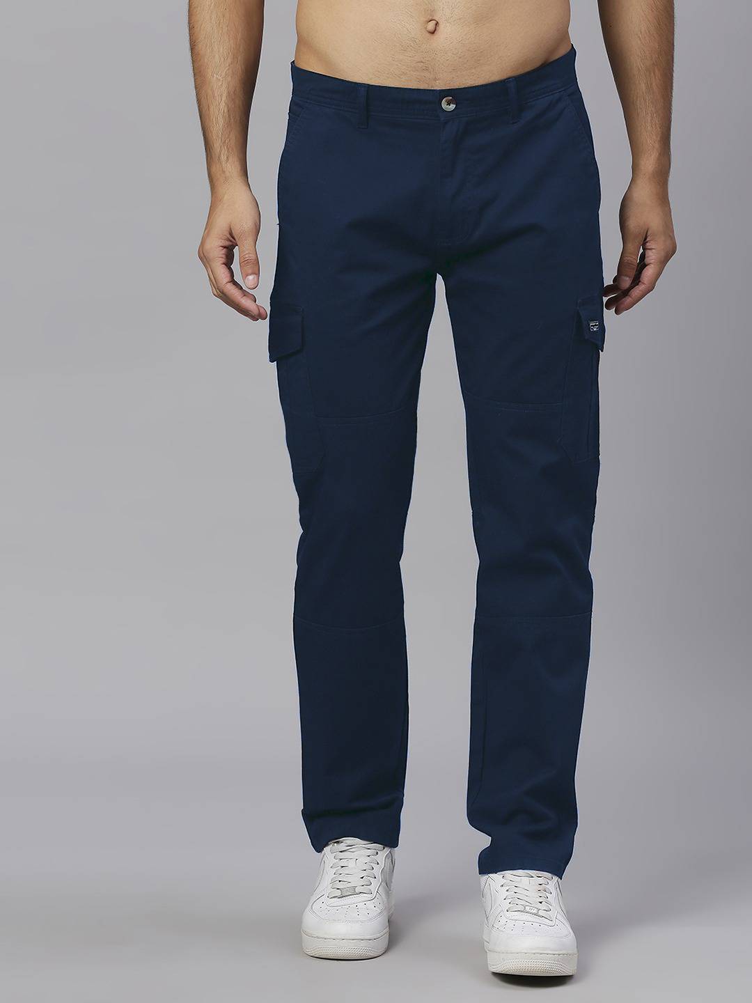 Thomas Scott Men Smart Slim Fit Easy Wash Trousers