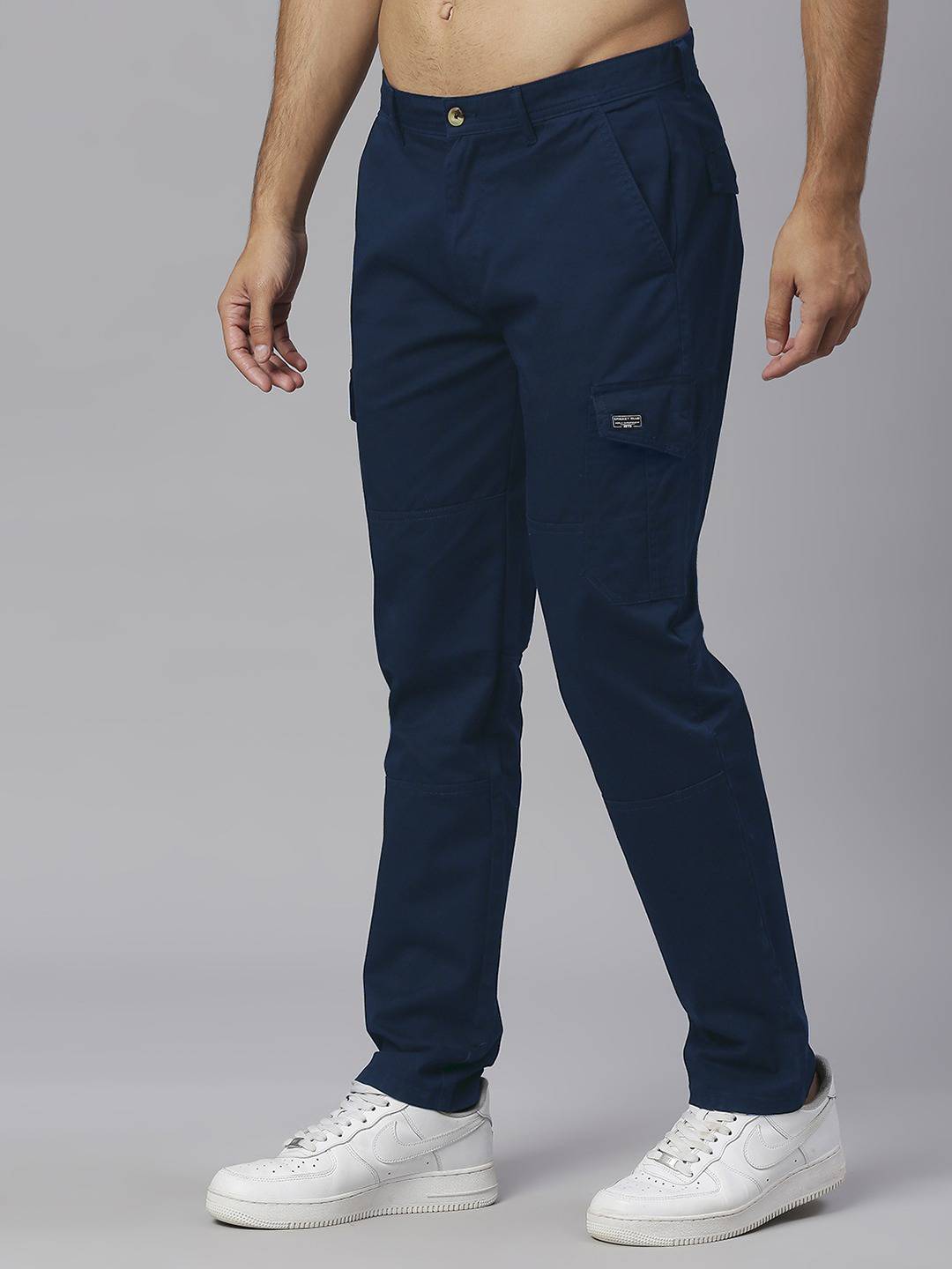 Thomas Scott Men Smart Slim Fit Easy Wash Trousers