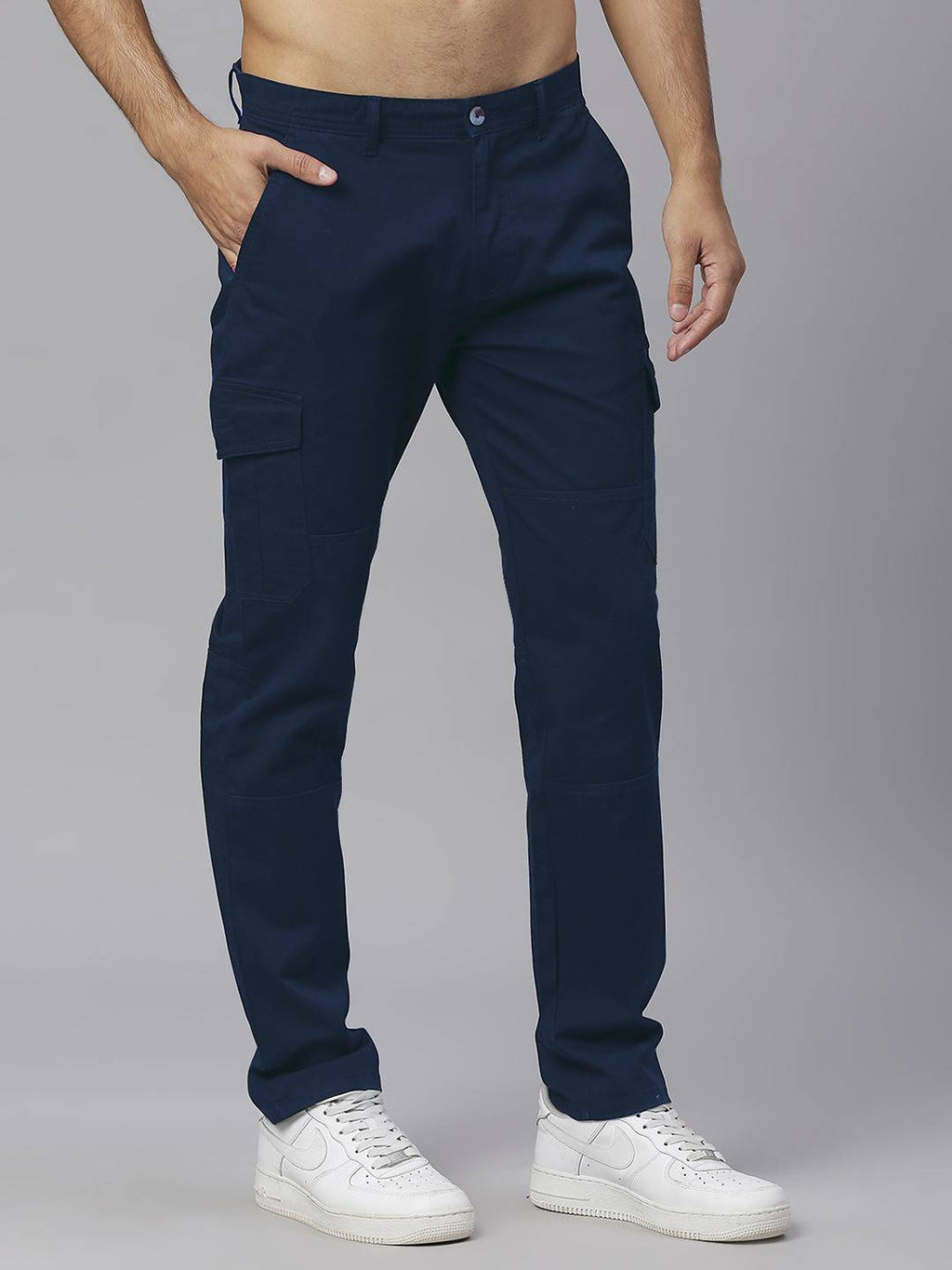 Thomas Scott Men Smart Slim Fit Easy Wash Trousers