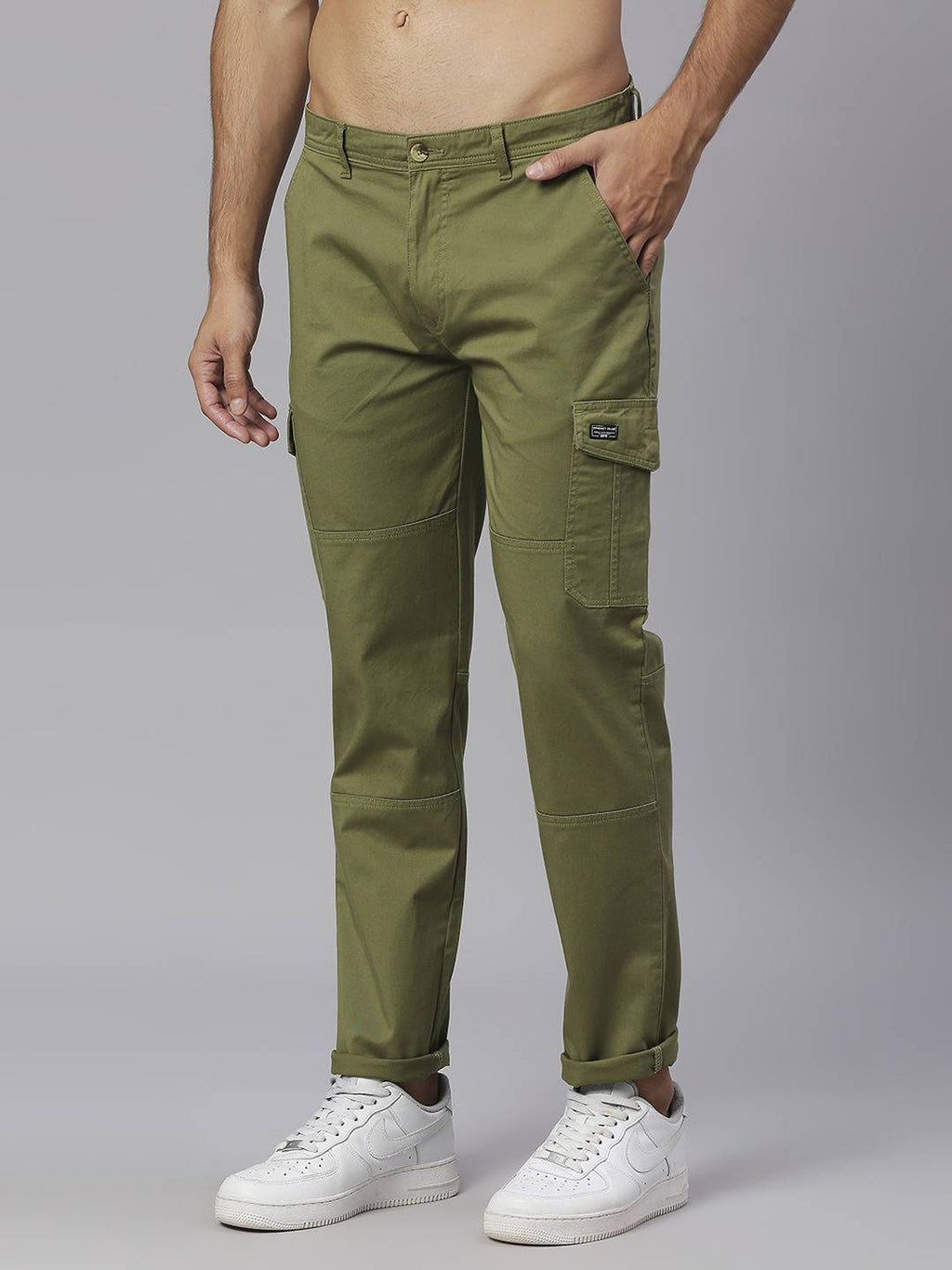Thomas Scott Men Smart Slim Fit Easy Wash Chinos