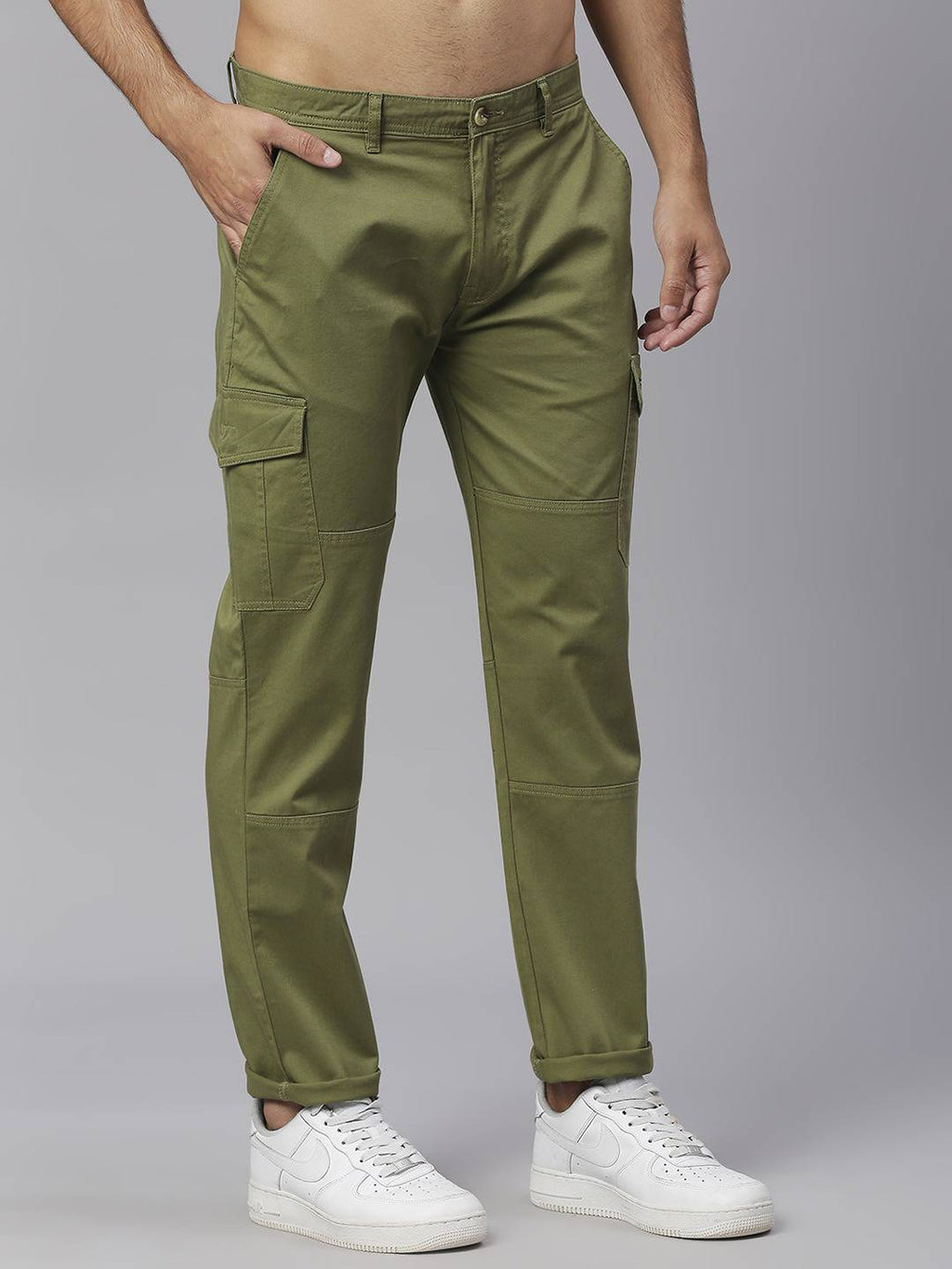 Thomas Scott Men Smart Slim Fit Easy Wash Chinos