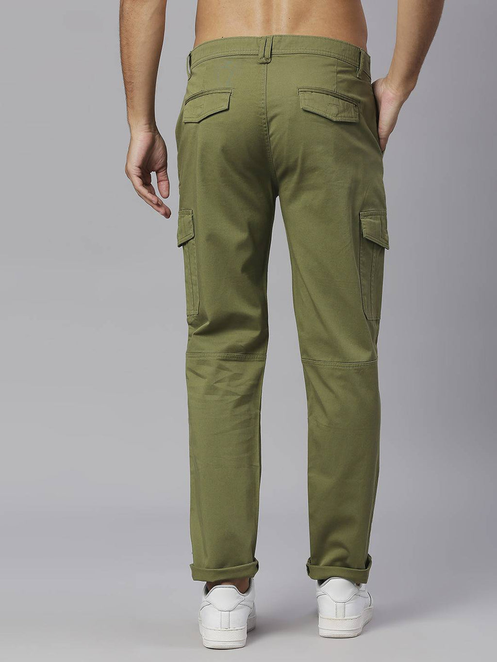 Thomas Scott Men Smart Slim Fit Easy Wash Chinos
