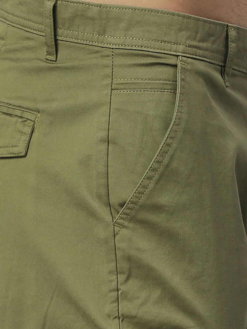 Thomas Scott Men Smart Slim Fit Easy Wash Chinos