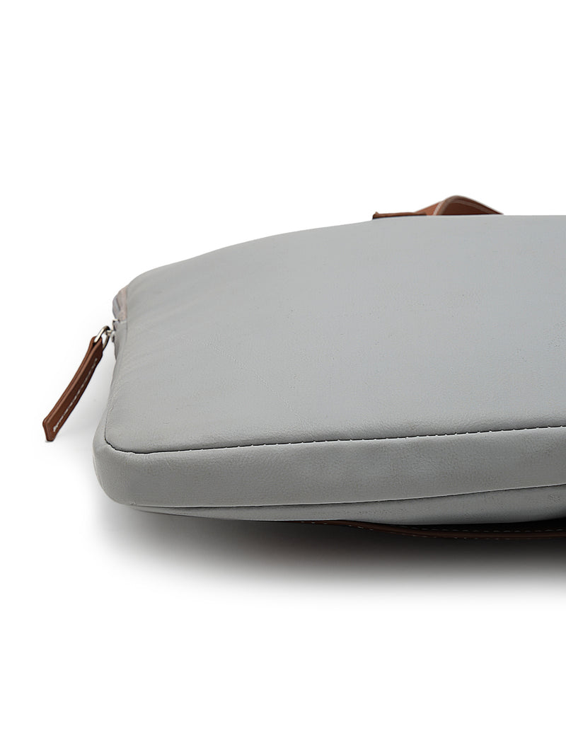 Thomas Scott Men Textured PU Laptop Sleeve