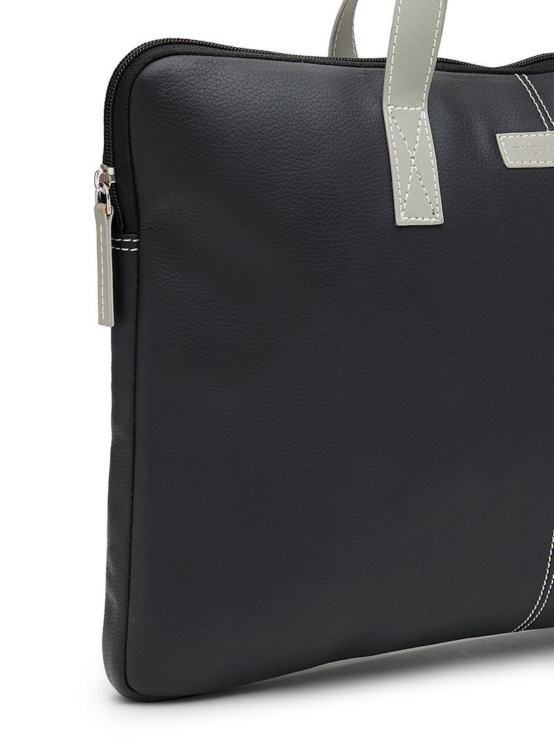 Thomas Scott Men Textured Laptop Sleeve
