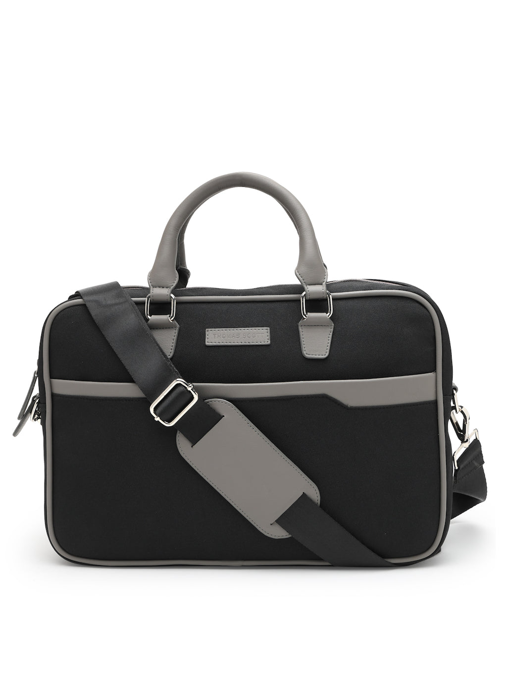 Thomas Scott Men PU Non-Padded Laptop Bag