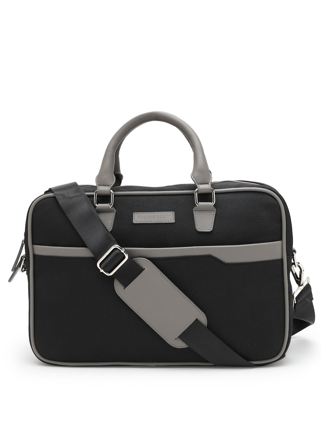 Thomas Scott Men PU Non-Padded Laptop Bag