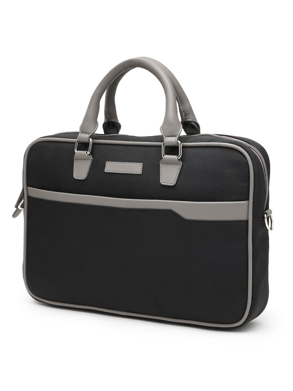 Thomas Scott Men PU Non-Padded Laptop Bag
