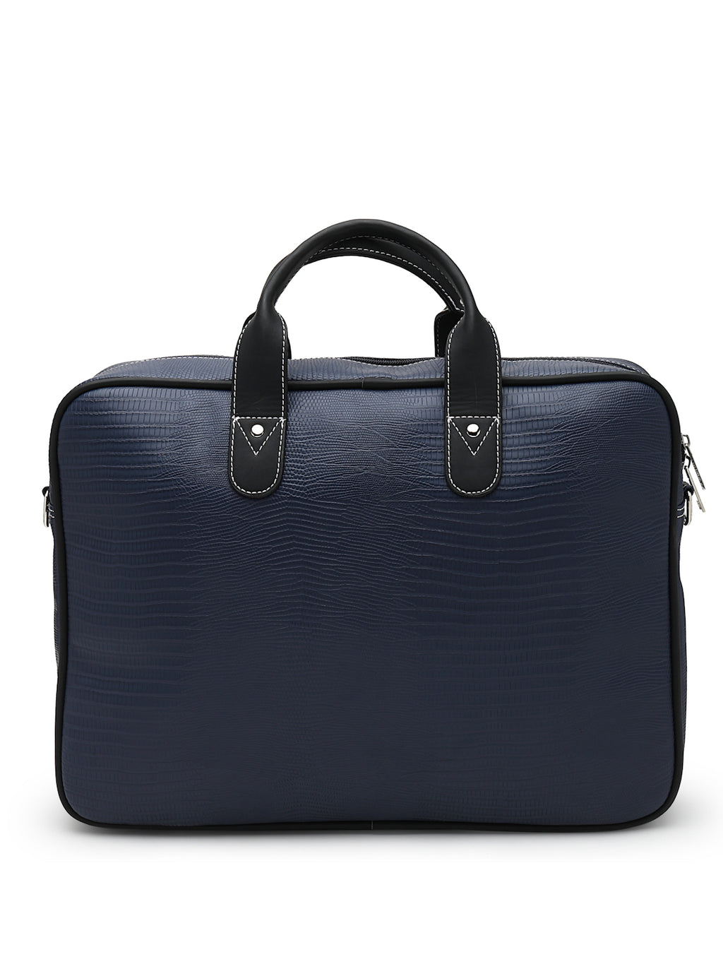Thomas Scott Men Textured PU Laptop Bag