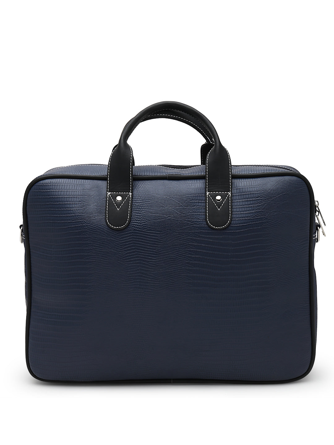 Thomas Scott Men Textured PU Laptop Bag