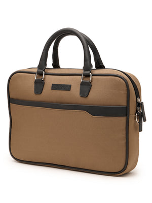 Thomas Scott Men PU Non-Padded Laptop Bag