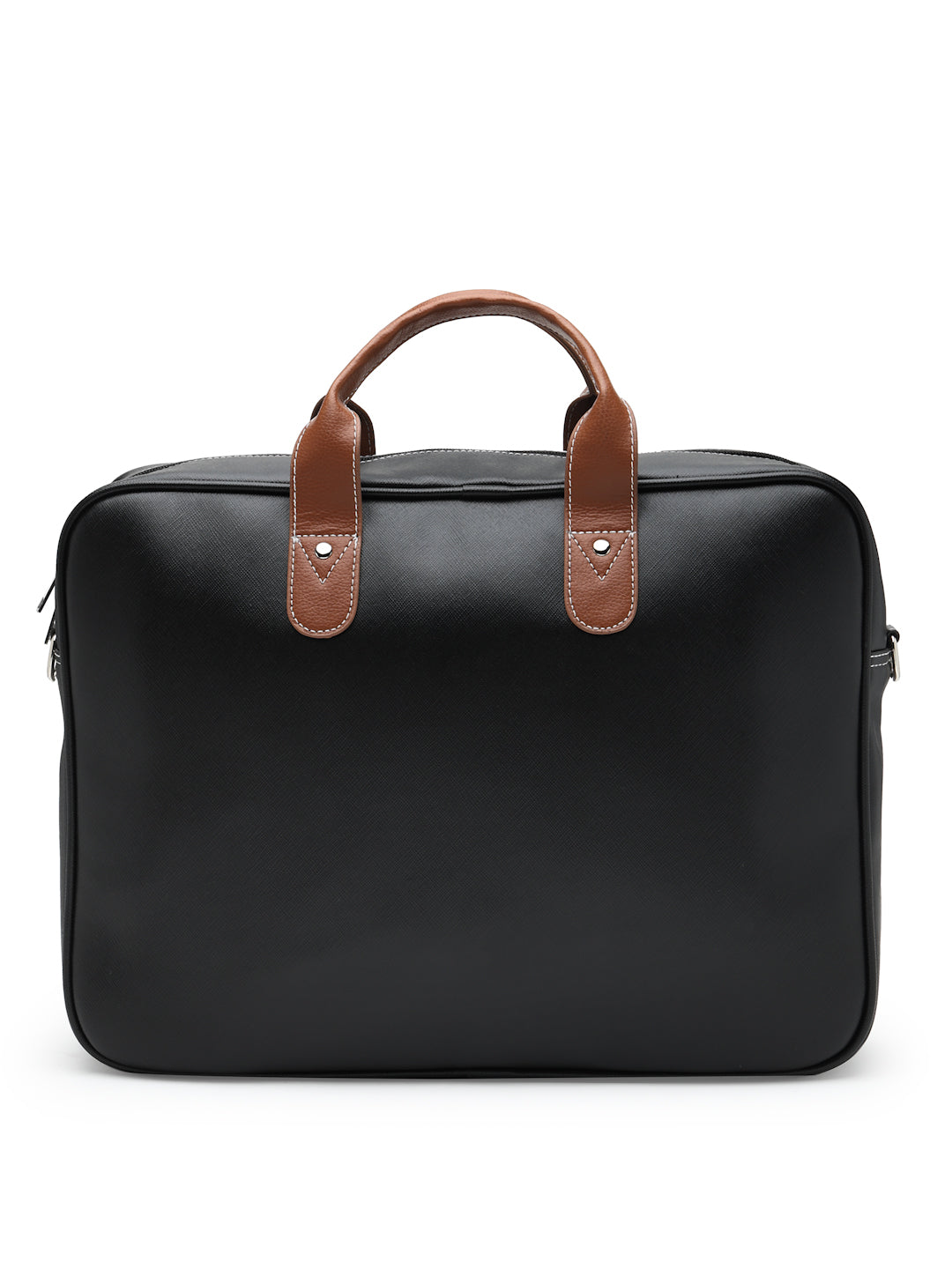 Thomas Scott Men Textured PU Laptop Bag