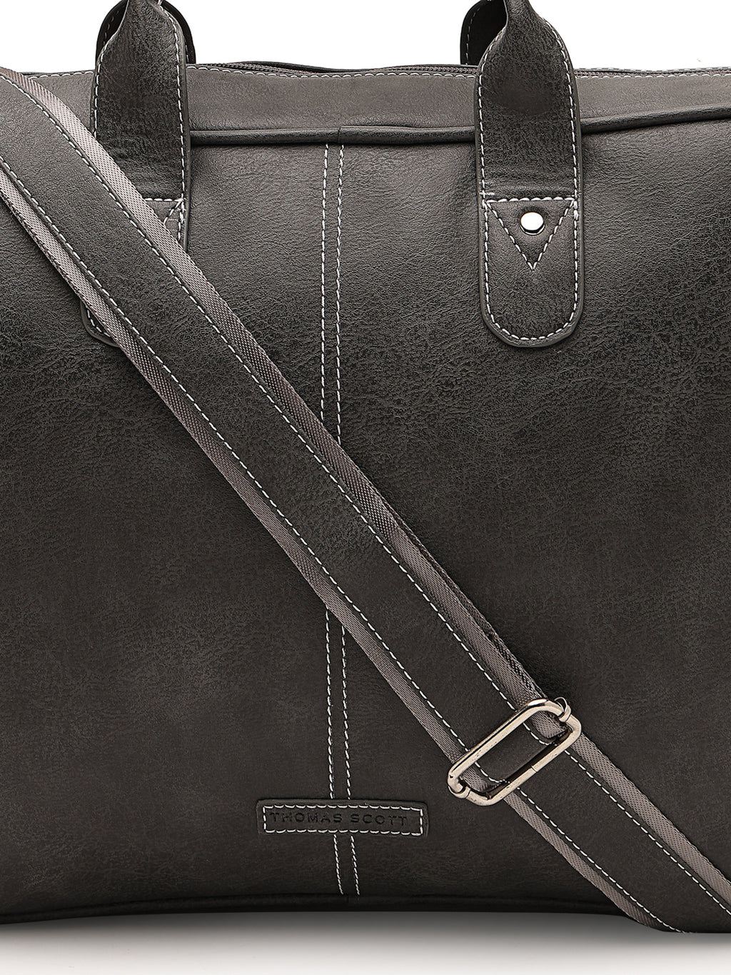 Thomas Scott Men Textured Laptop Bag