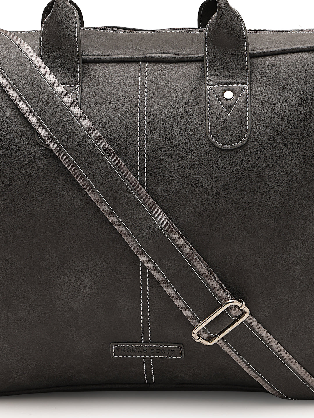 Thomas Scott Men Textured Laptop Bag
