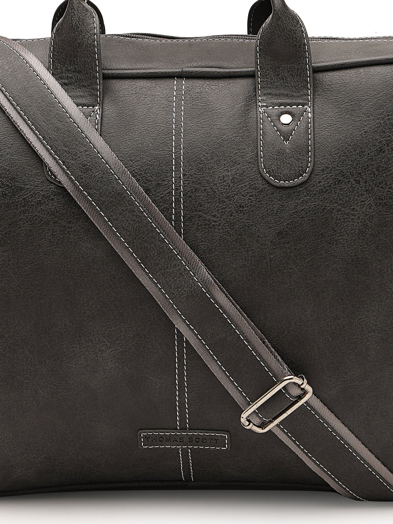 Thomas Scott Men Textured Laptop Bag