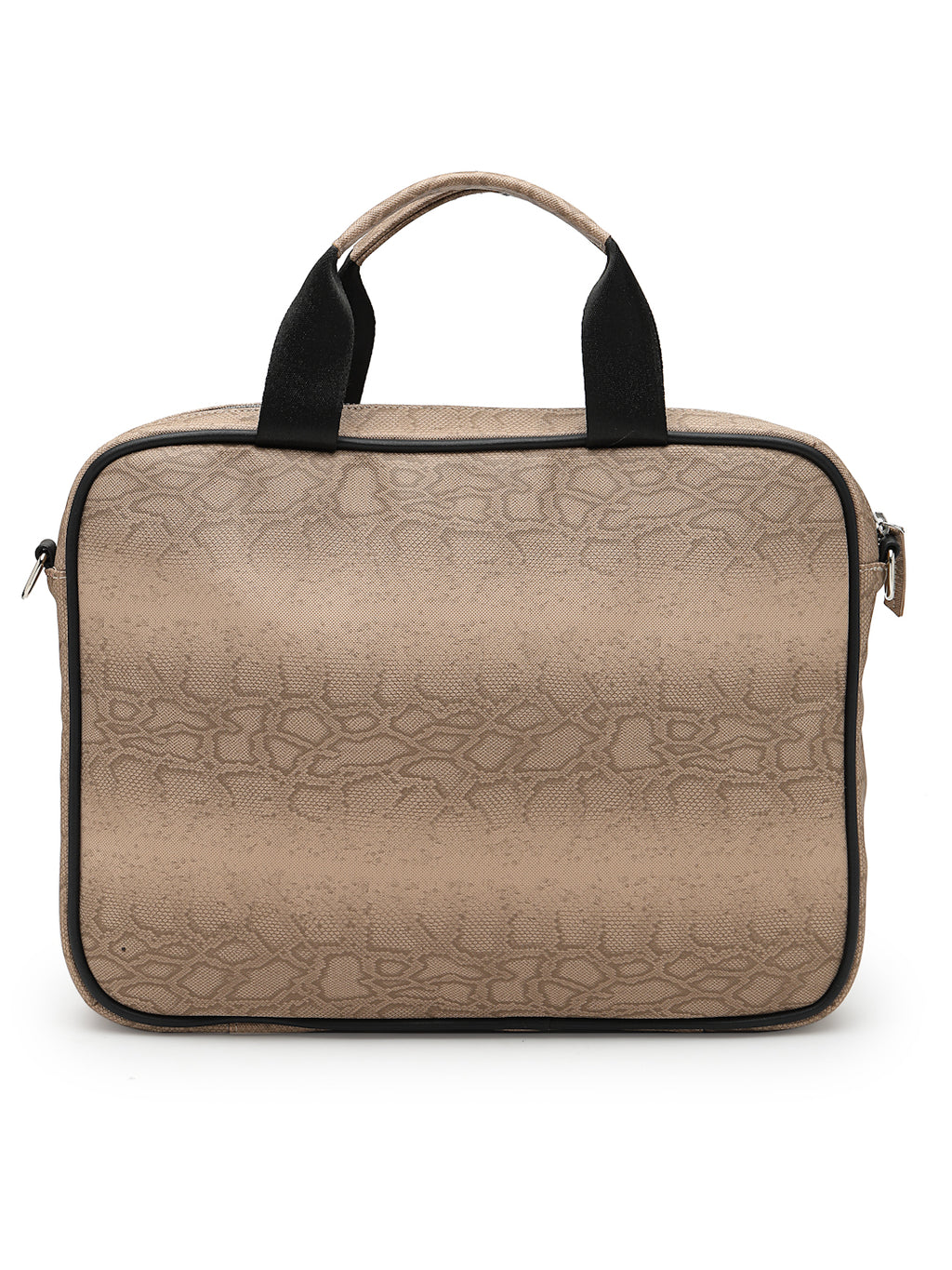 Thomas Scott Men Textured PU Laptop Bag