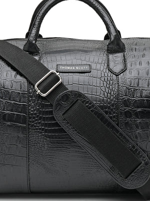 Thomas Scott Men Textured Medium Casual Duffel Bag