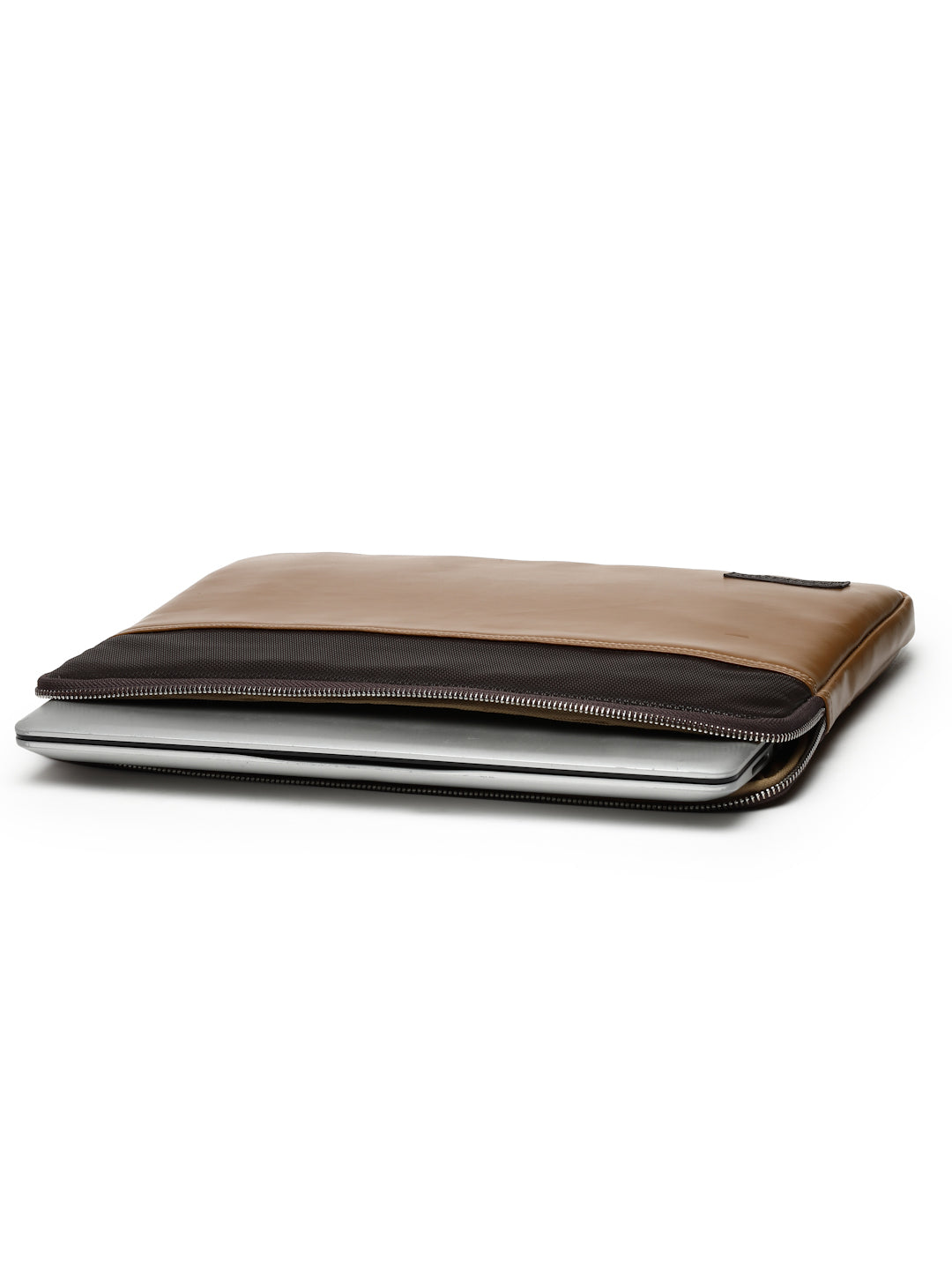 Thomas Scott Men Colourblocked PU Laptop Sleeve