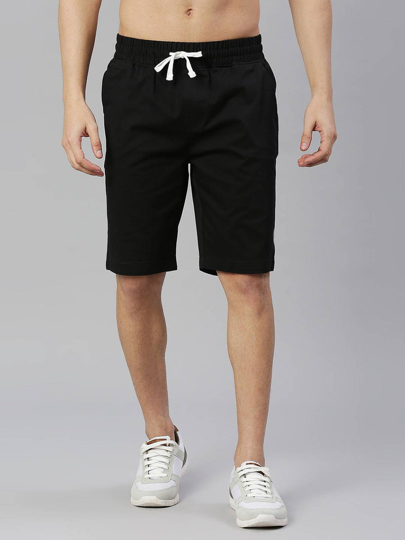 Thomas Scott Men Mid-Rise Slim Fit Sports Shorts