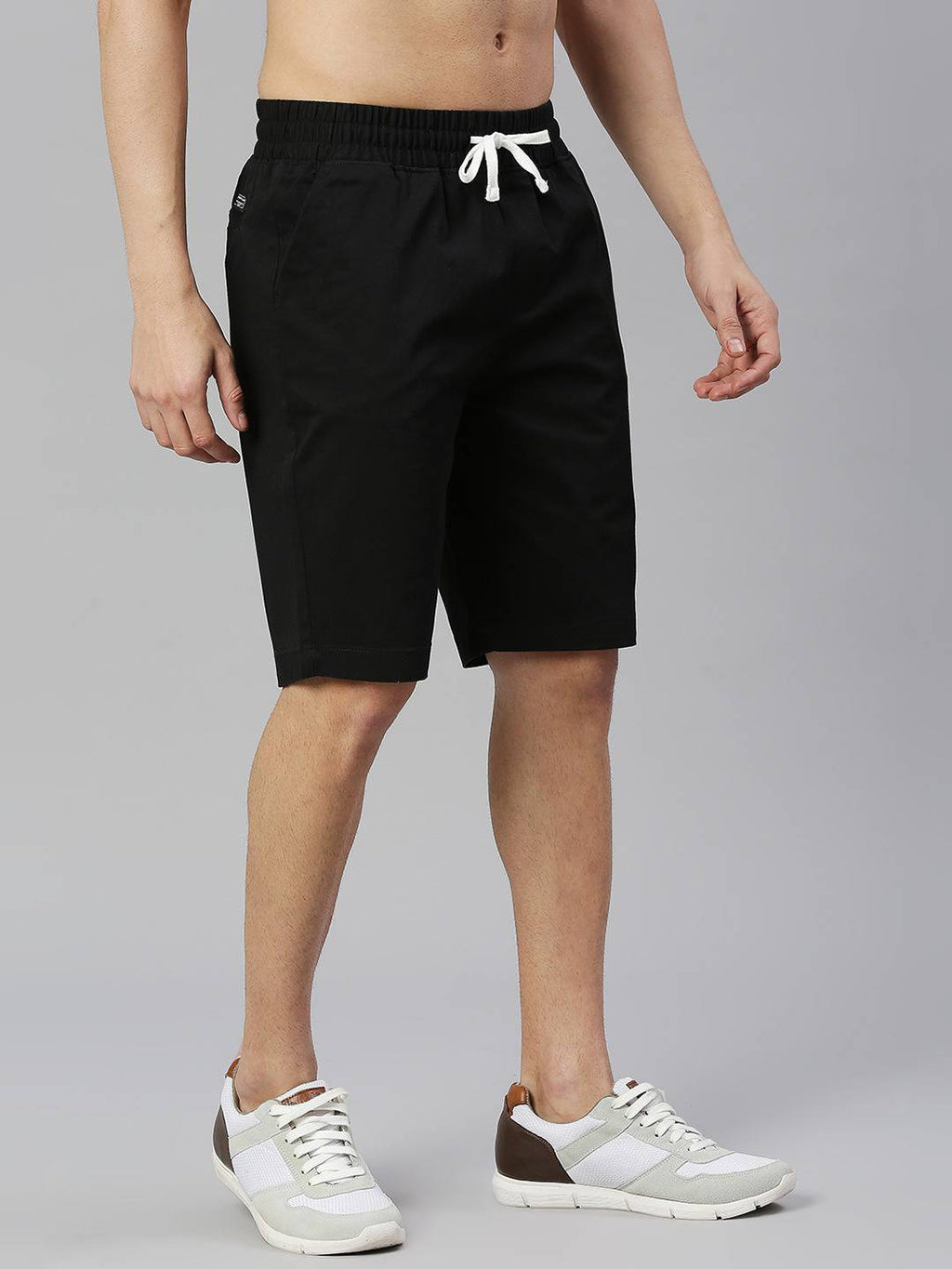Thomas Scott Men Mid-Rise Slim Fit Sports Shorts