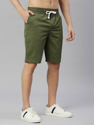 Thomas Scott Men Mid-Rise Slim Fit Shorts