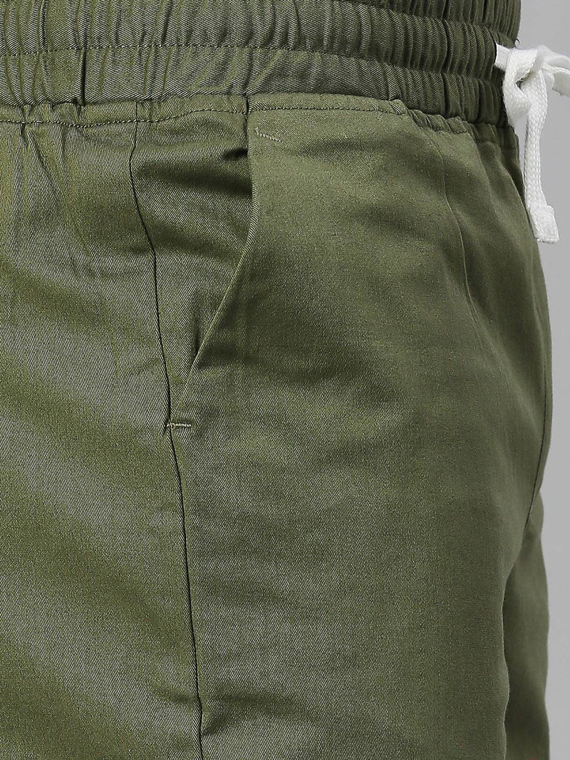 Thomas Scott Men Mid-Rise Slim Fit Shorts