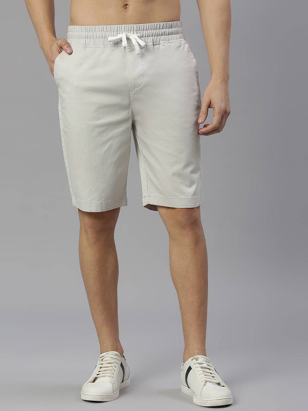 Thomas Scott Men Mid-Rise Slim Fit Shorts