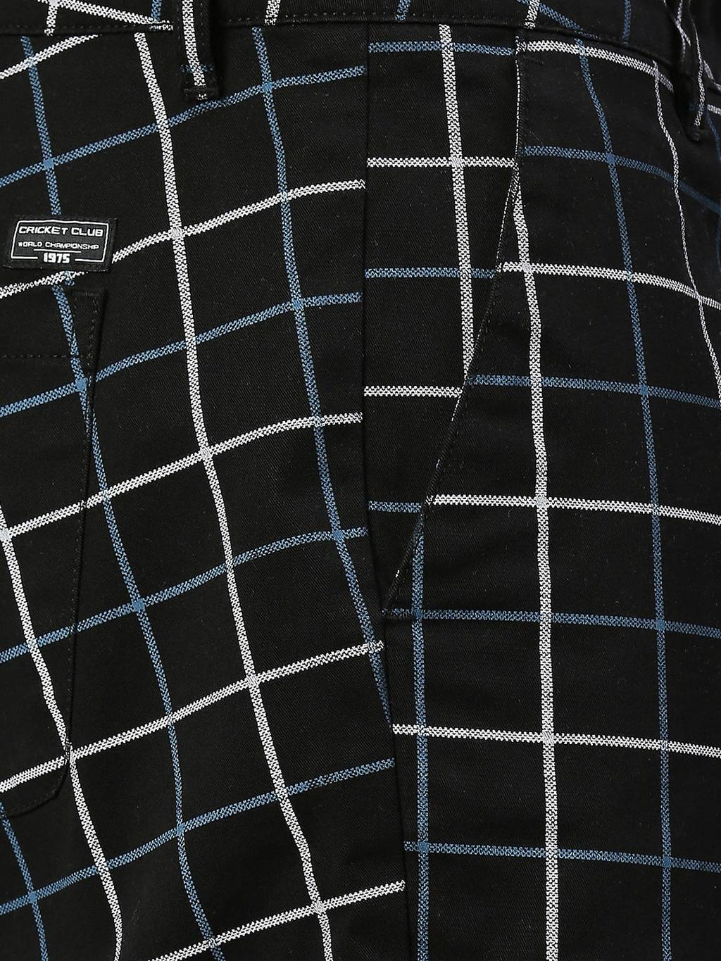 Thomas Scott Men Checked Slim Fit Regular Shorts