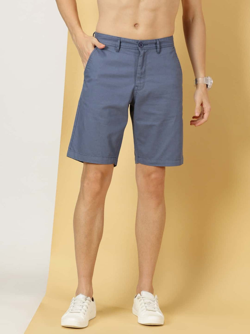 Thomas Scott Men Mid-Rise Chino Shorts