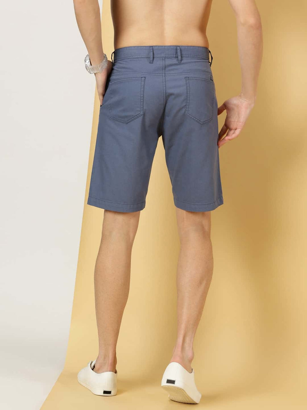 Thomas Scott Men Mid-Rise Chino Shorts