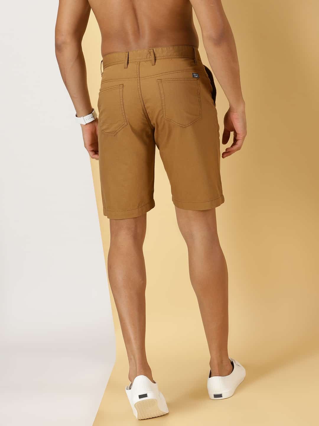 Thomas Scott Men Mid-Rise Chino Shorts