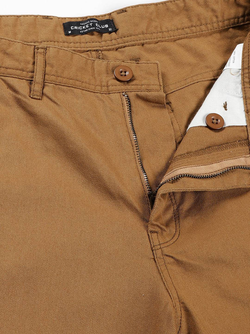 Thomas Scott Men Mid-Rise Chino Shorts