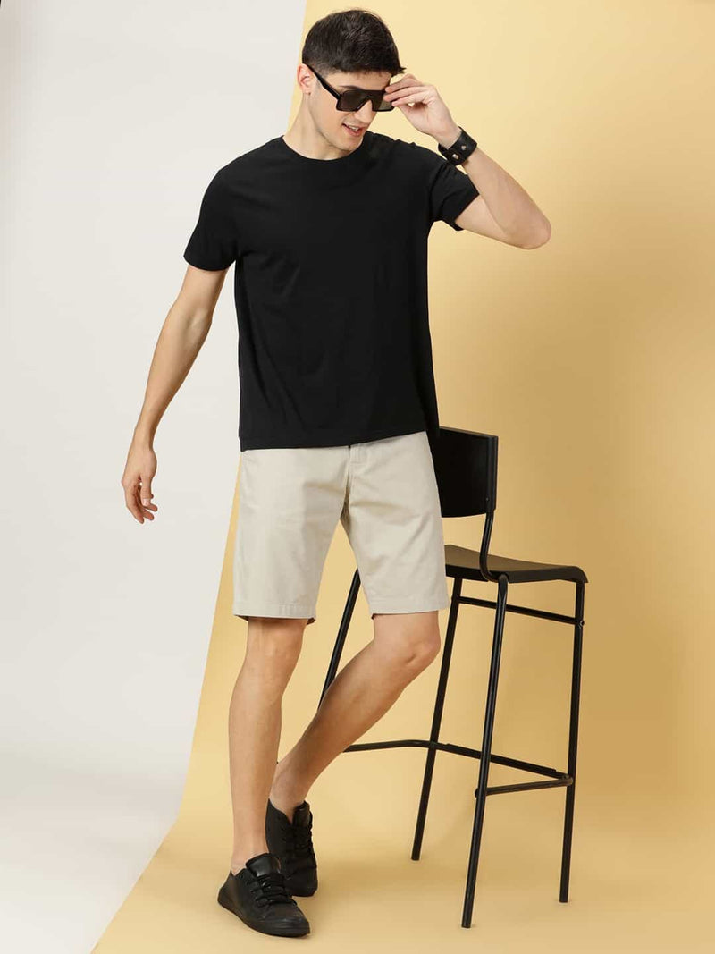 Thomas Scott Men Mid-Rise Chino Shorts