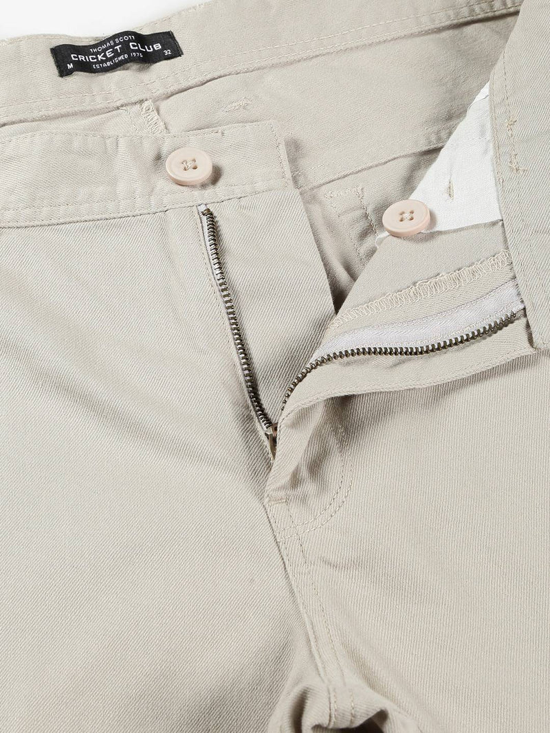 Thomas Scott Men Mid-Rise Chino Shorts