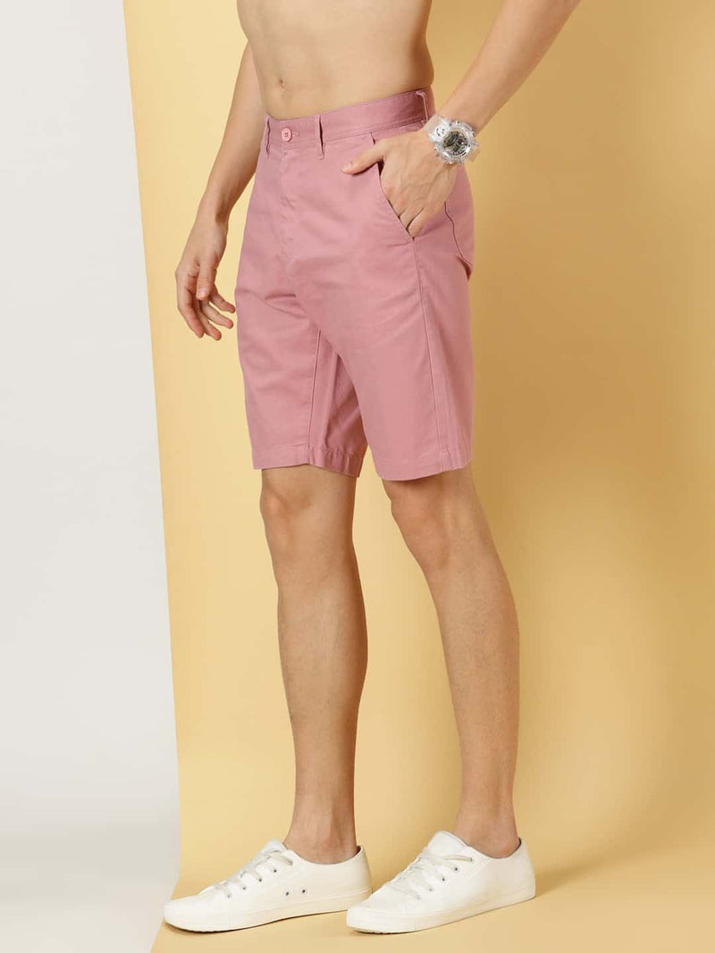 Thomas Scott Men Mid-Rise Chino Shorts