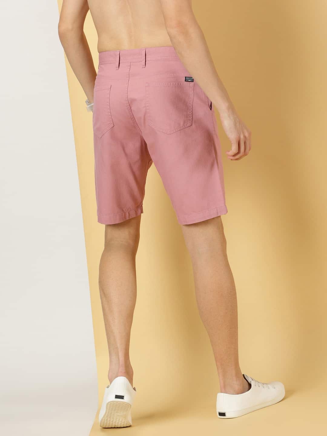 Thomas Scott Men Mid-Rise Chino Shorts