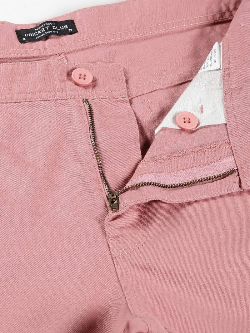 Thomas Scott Men Mid-Rise Chino Shorts
