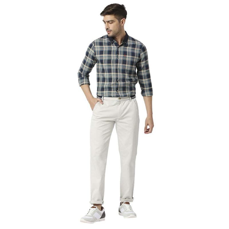 Thomas Scott Men Cricket Club Classic Easy Wash Regular Trousers