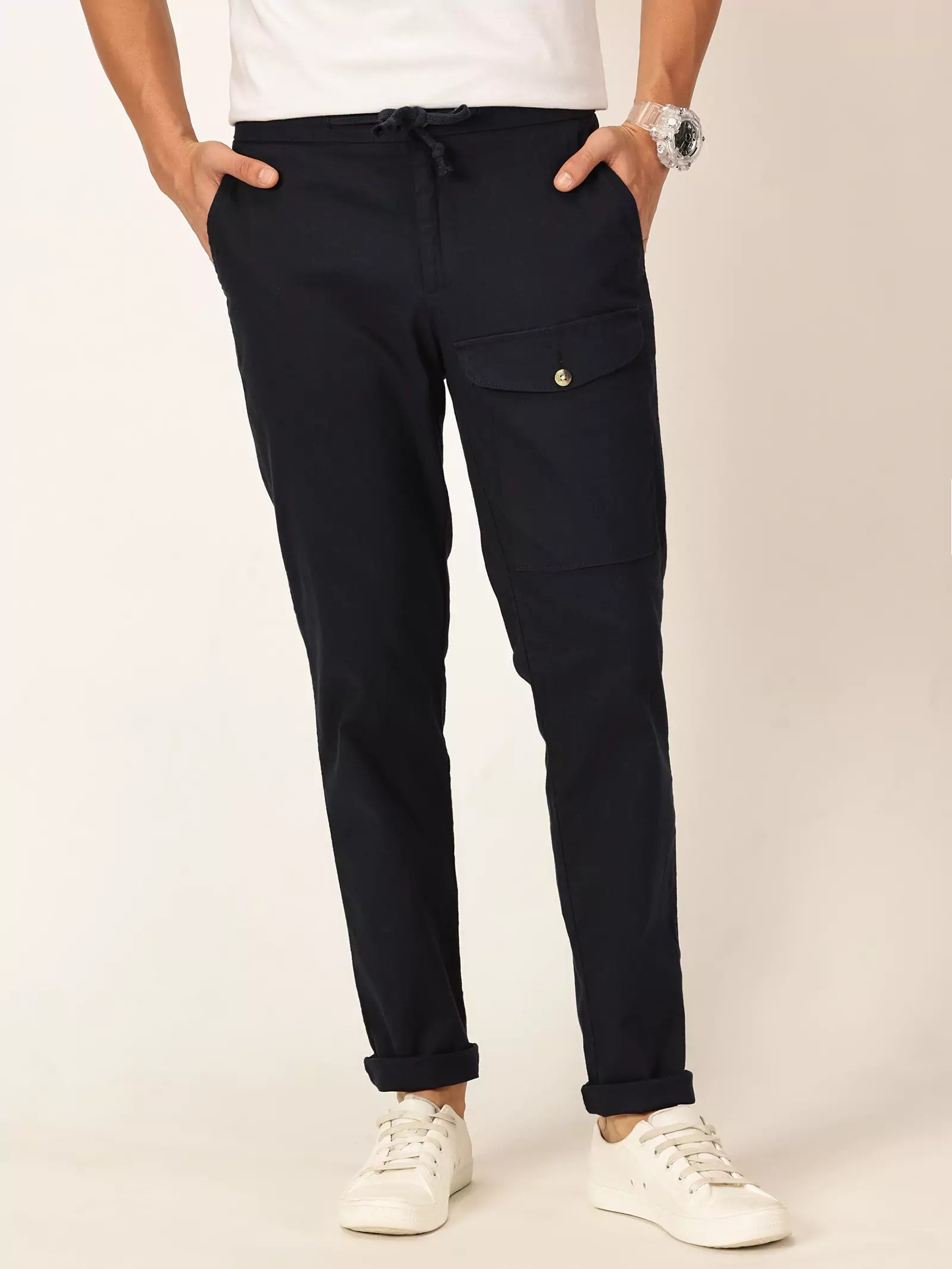 Thomas Scott Men Smart Slim Fit Chinos