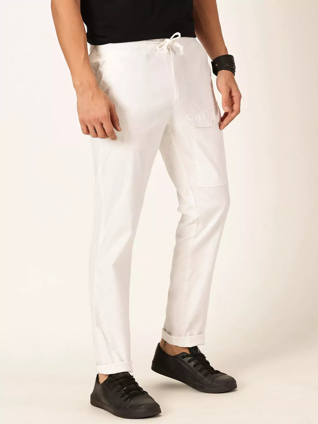 Thomas Scott Men Smart Slim Fit Chinos Trousers