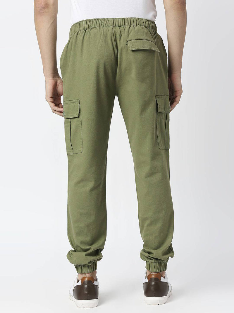 Thomas Scott Men Comfort Slim Fit Easy Wash Cargos