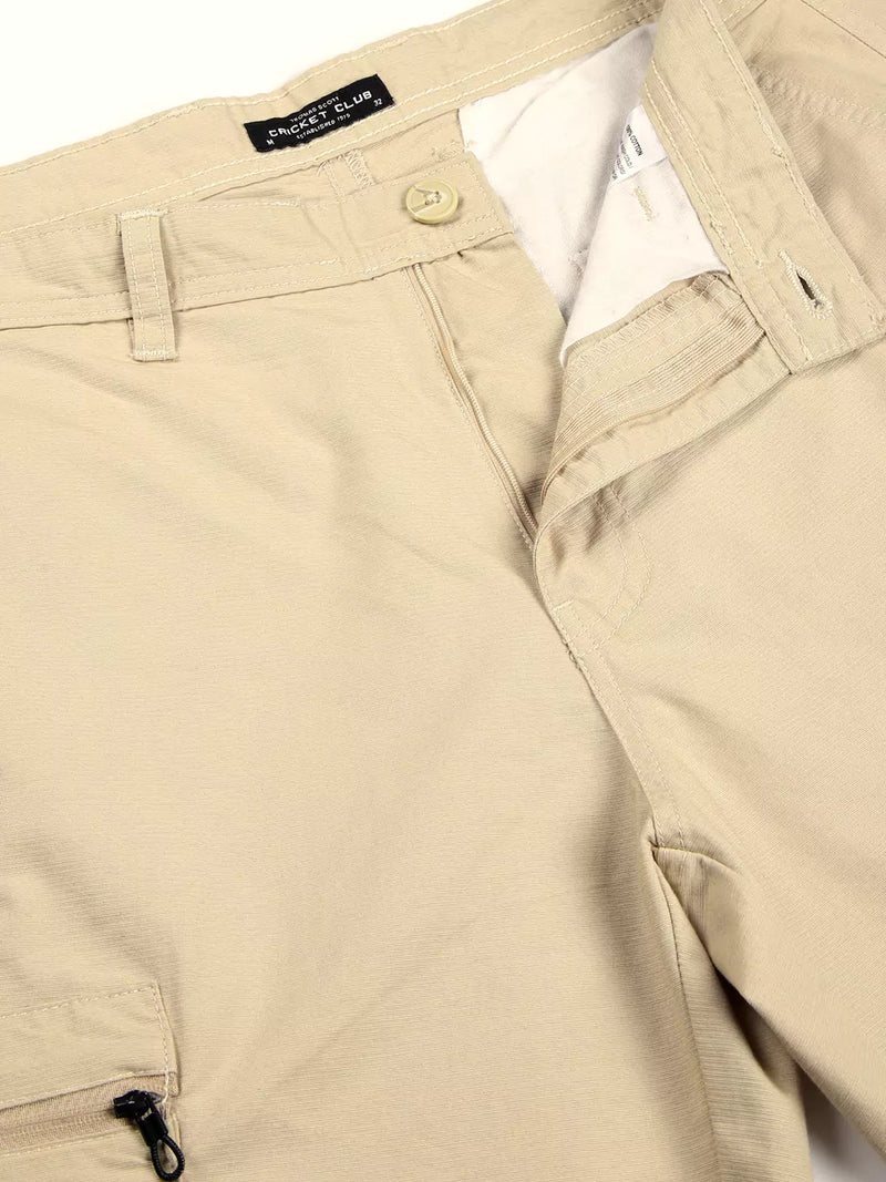 Thomas Scott Men Smart Easy Wash Cargo Trousers