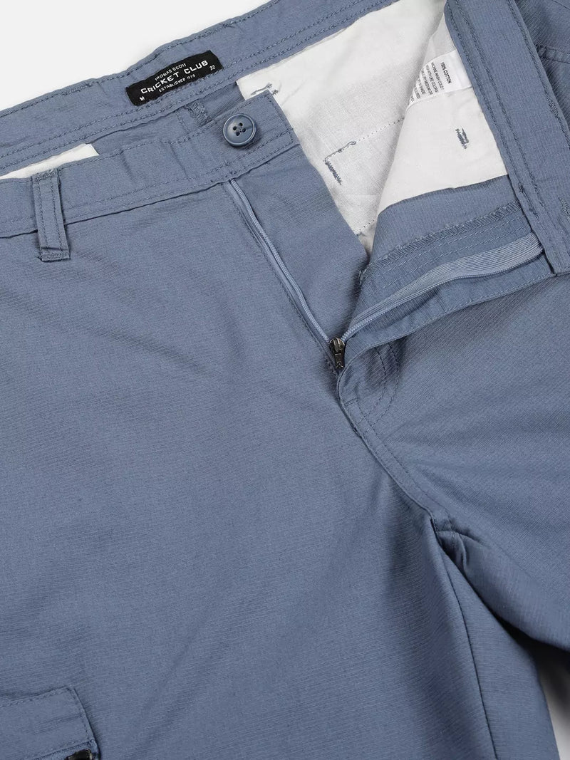 Thomas Scott Men Smart Easy Wash Cargo Trousers