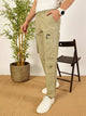 Thomas Scott Men Smart Easy Wash Cargo Trousers