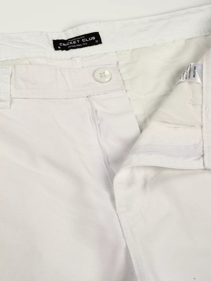 Thomas Scott Men Smart Easy Wash Cargo Trousers